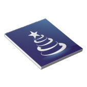 Weihnachtskuchen Notizblock (angewinkelt)