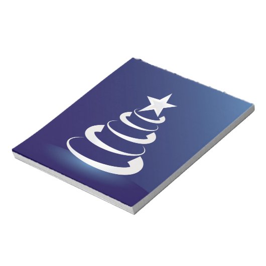 Weihnachtskuchen Notizblock (Rotiert)