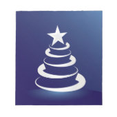 Weihnachtskuchen Notizblock (Vorderseite)