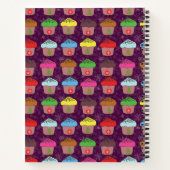 Weihnachtskuchen Notizblock (Rückseite)