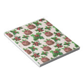 Weihnachtskuchen Notizblock (angewinkelt)