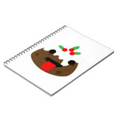 Weihnachtskuchen Notizblock (Linke Seite)