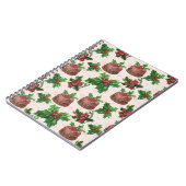 Weihnachtskuchen Notizblock (Linke Seite)