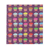 Weihnachtskuchen Notizblock (Vorderseite)