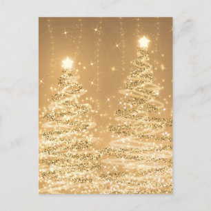 Weihnachtskuchen-Party Postkarte
