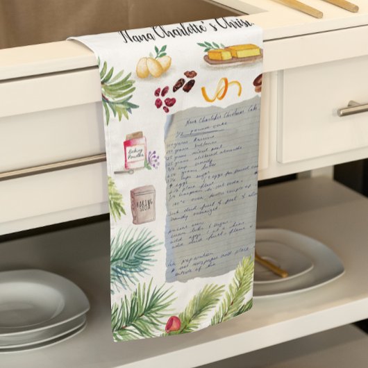 Weihnachtskuchen | Rezpe Heirloom Teetücher Geschirrtuch