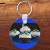 Weihnachtskuchen Schlüsselanhänger (Vorderseite)
