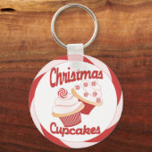 Weihnachtskuchen Schlüsselanhänger (Vorderseite)
