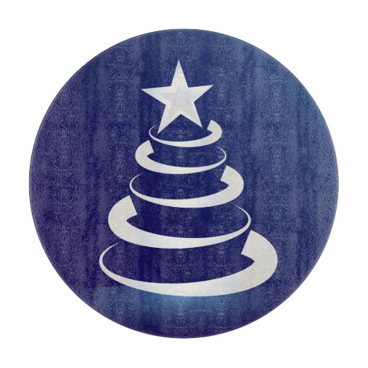 Weihnachtskuchen Schneidebrett (Vorderseite)