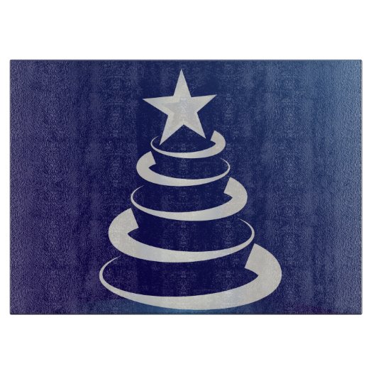 Weihnachtskuchen Schneidebrett (Vorderseite)