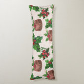 Weihnachtskuchen Seitenschläferkissen (Rückseite (Vertikal))