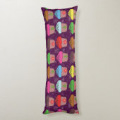 Weihnachtskuchen Seitenschläferkissen (Rückseite (Vertikal))