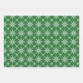 Weihnachtskuchen-Verpackungspapier-Set mit 3 Muste Geschenkpapier Set (Vorderseite 3)