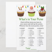 Weihnachtskuchen Was ist in deinem Handtaschenspie (Vorne/Hinten)