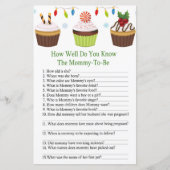 Weihnachtskuchen wie gut Sie wissen, Baby-Dusche (Vorderseite)