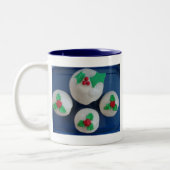 Weihnachtskuchen Zweifarbige Tasse (Links)