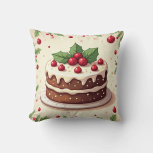 Weihnachtskuchenpolster Kissen