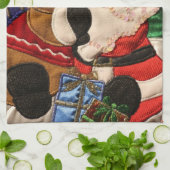 Weihnachtsküchentuch Geschirrtuch (Gefaltet)