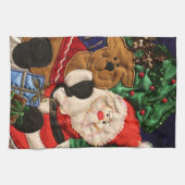 Weihnachtsküchentuch Geschirrtuch (Horizontal)