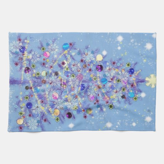 Weihnachtsküchentuch Geschirrtuch (Horizontal)