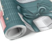 Weihnachtskuddle Wetter Geschenkpapier (Rolleneckpunkt)