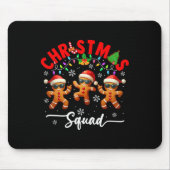 Weihnachtskugel Bäcker Drei Weihnachtskuchen Dan Mousepad (Vorne)