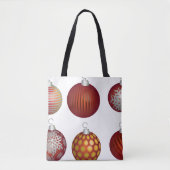 Weihnachtskugel Dekoration Tasche (Vorderseite)