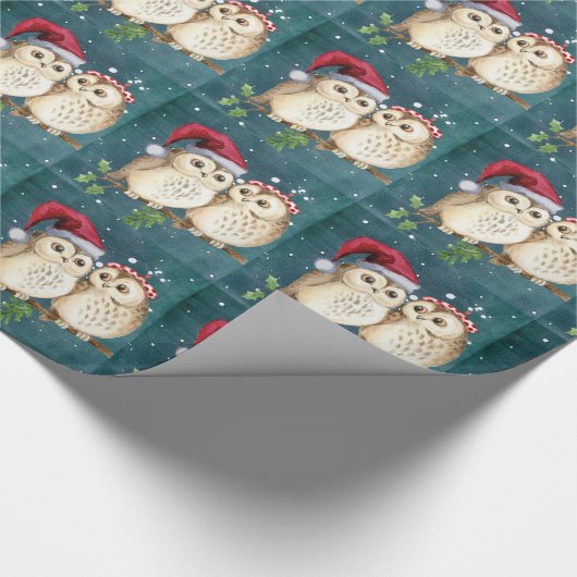 Weihnachtskugel Muster Geschenkpapier (Ecke)