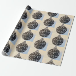Weihnachtskugelumschlagpapier Geschenkpapier