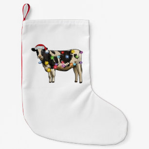 Weihnachtskuh Bauernhof Liebhaber Süßer Weihnachts Kleiner Weihnachtsstrumpf