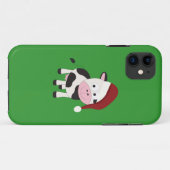 Weihnachtskuh Case-Mate iPhone Hülle (Rückseite (Horizontal))