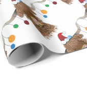 Weihnachtskuh Geschenkpapier (Rolleneckpunkt)