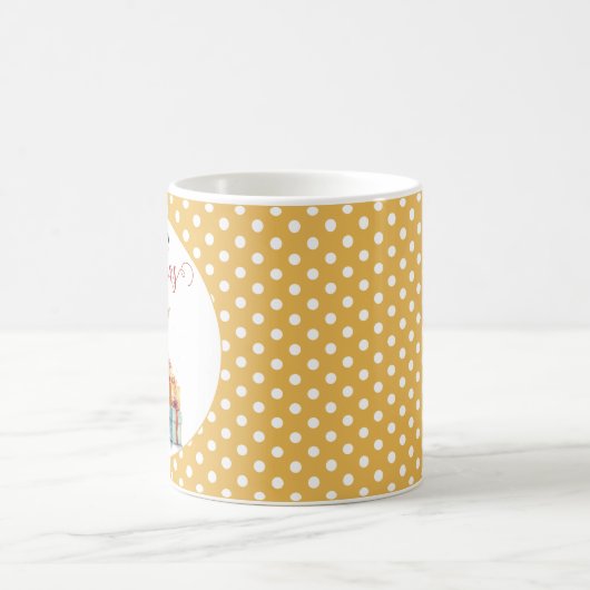 Weihnachtskuh Kaffeetasse (Mittel)