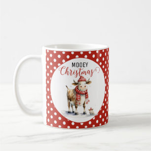 Weihnachtskuh Kaffeetasse