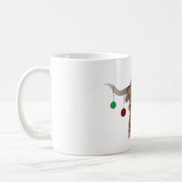 Weihnachtskuh Kaffeetasse