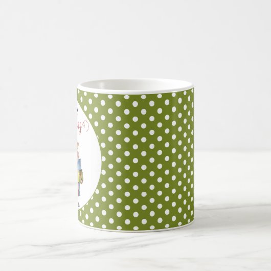Weihnachtskuh Kaffeetasse (Mittel)