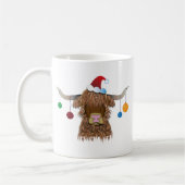 Weihnachtskuh Kaffeetasse (Links)
