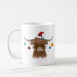 Weihnachtskuh Kaffeetasse
