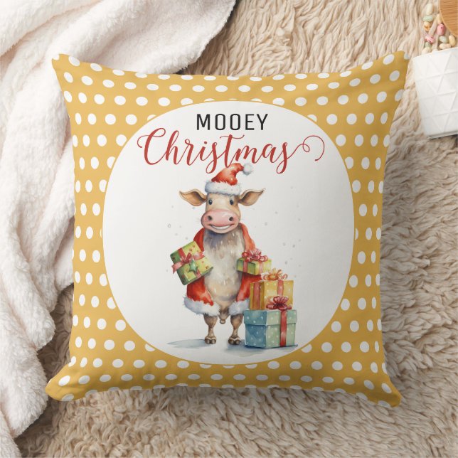 Weihnachtskuh Kissen (Decke)
