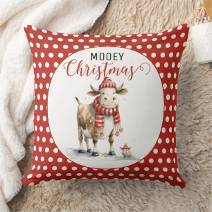 Weihnachtskuh Kissen