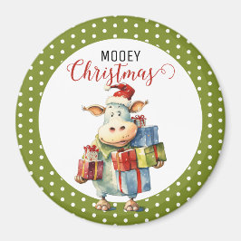 Weihnachtskuh Magnet