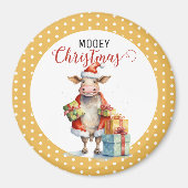 Weihnachtskuh Magnet (Vorne)