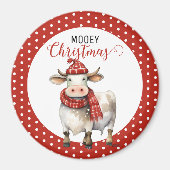 Weihnachtskuh Magnet (Vorne)
