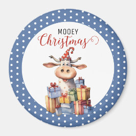 Weihnachtskuh Magnet
