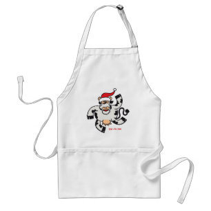 Weihnachtskuh Schürze