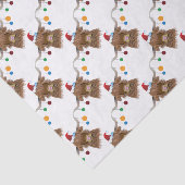 Weihnachtskuh Seidenpapier (Ausschnitt)