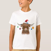 Weihnachtskuh T-Shirt (Vorderseite)
