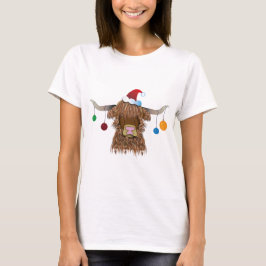 Weihnachtskuh T-Shirt