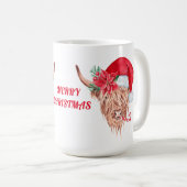 Weihnachtskühe 15 0z Klassische Tasse (VorderseiteRechts)