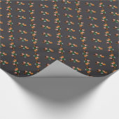 Weihnachtskühe Geschenkpapier (Ecke)